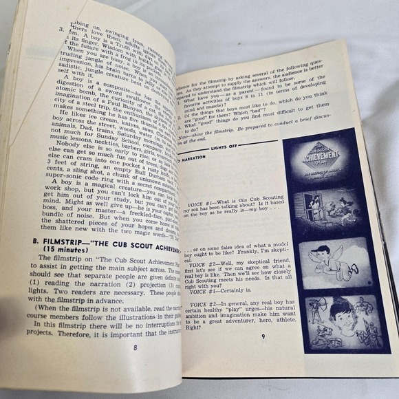 9 Vtg 50s Boy Scouts Of America Cub Scout Leader Basic Training Pamphlets - Picture 12 of 16